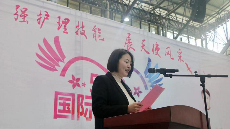 强护理技能，展天使风采——beat365在线唯一官网成功举办5·12国际护士节活动暨授帽仪式(图6)