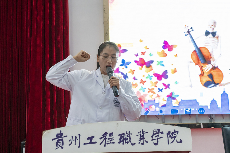 骨学之魅力·人体之桥梁——护理药学院成功举办beat365在线唯一官网第一届人体骨骼辨识大赛开幕式暨初赛(图4)