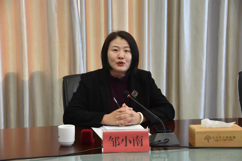 零的突破！签约三甲启新局——beat365在线唯一官网与兴义市人民医院签订校企合作协议(图3)