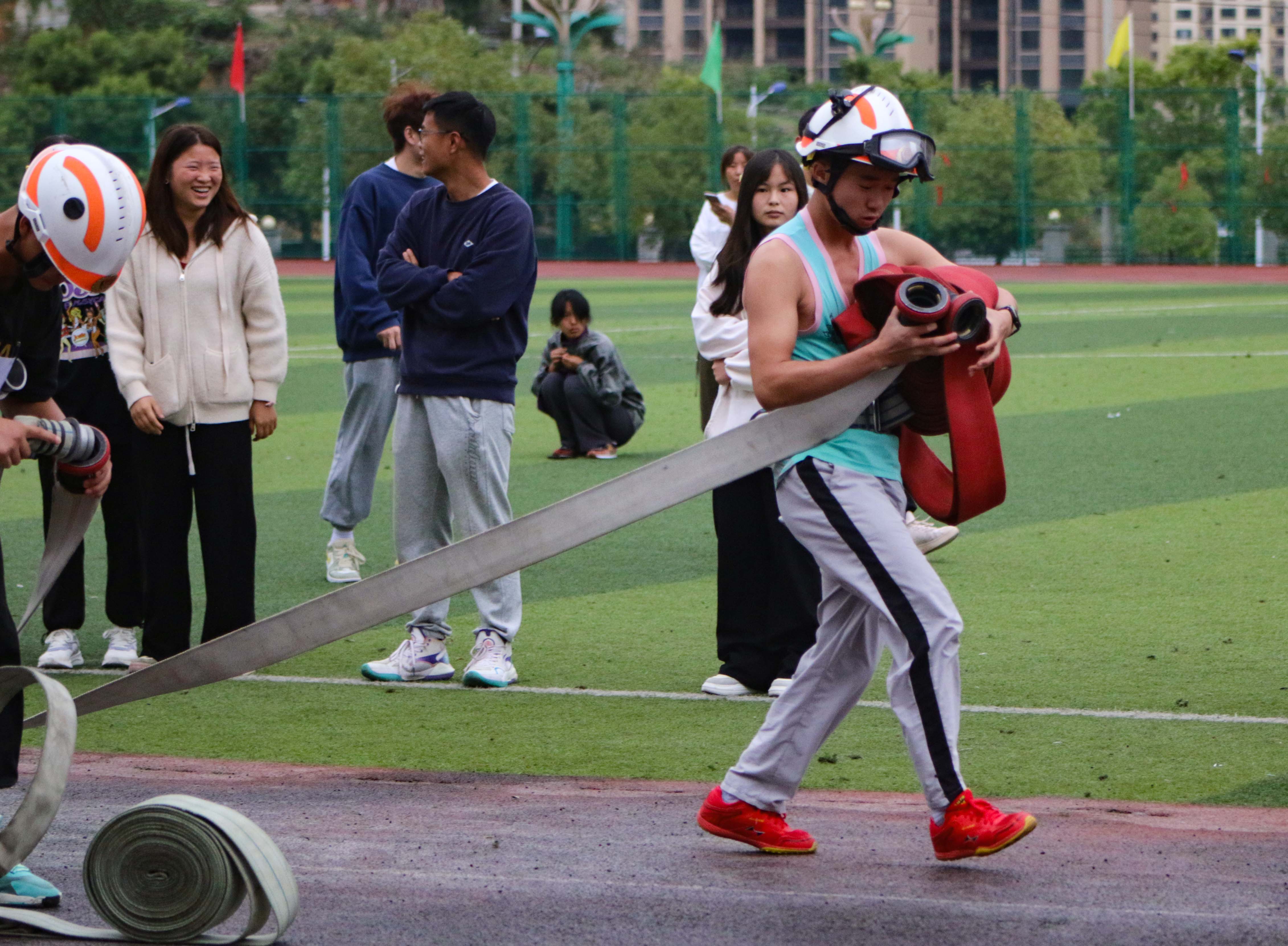 2023年德江县消防宣传月活动启动仪式暨第二届大学生消防技能运动会在beat365在线唯一官网举行(图21)