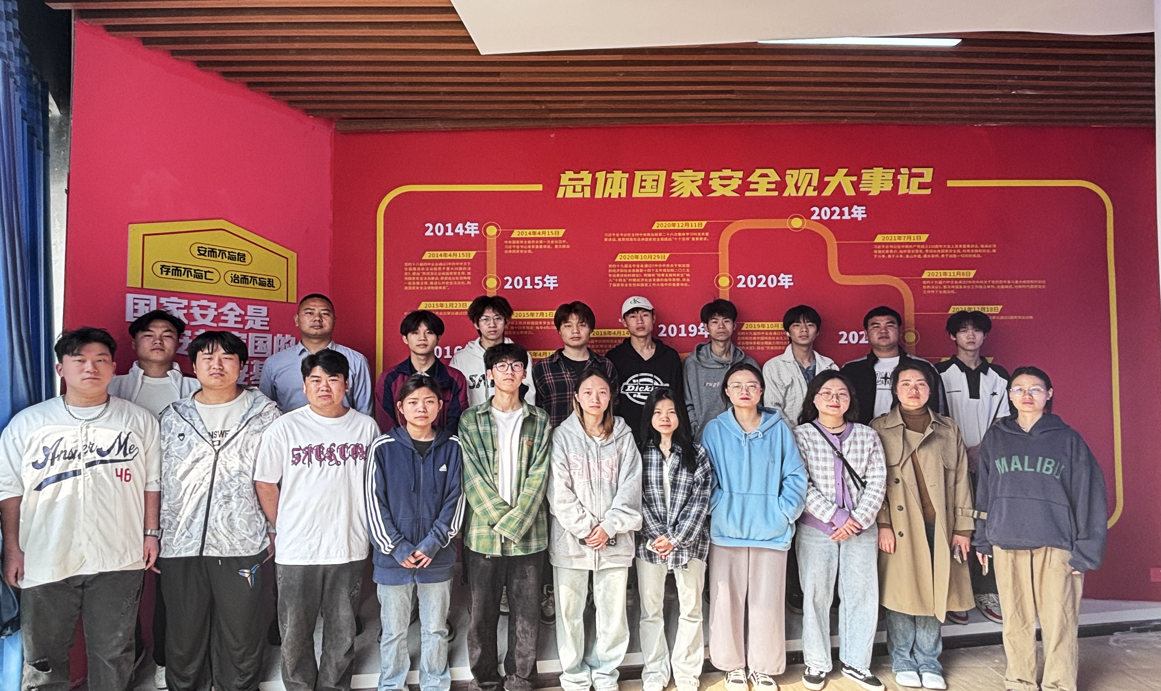 建筑工程学院组织师生代表赴德江职校国家安全教育基地开展专题教育活动(图2)