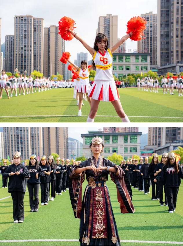 燃！爆！了！第十届田径运动会开幕式现场直击(图13)