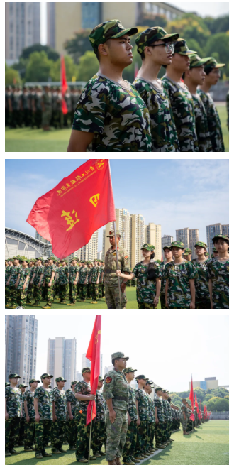 迷彩铸魂 青春向党丨beat365举行2025级新生军训动员大会(图8)