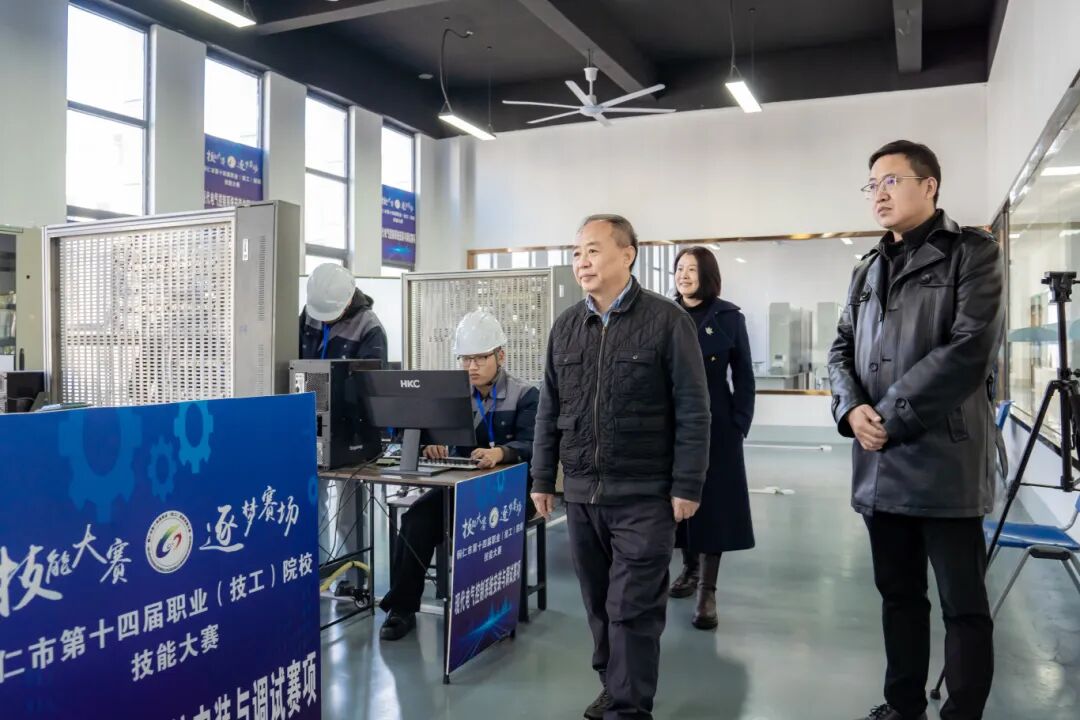 以赛促教强技能 匠心筑梦展风采丨铜仁市第十四届职业（技工）院校技能大赛部分赛项在beat365成功举办(图2)