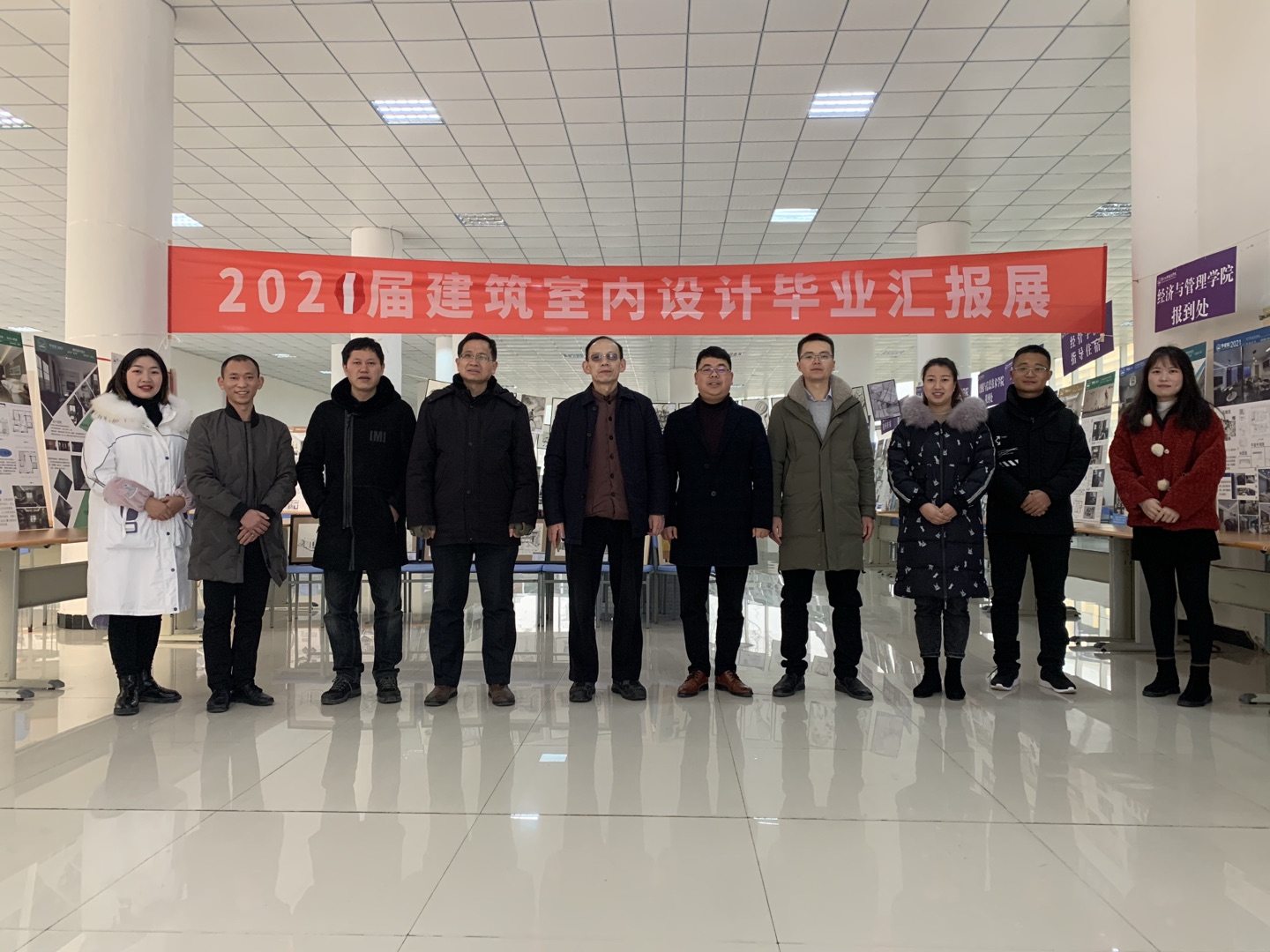 建筑工程学院举办2021届建筑室内设计高职毕业生毕业设计汇报展(图1) 建筑工程学院举办2021届建筑室内设计高职毕业生毕业设计汇报展(图1)