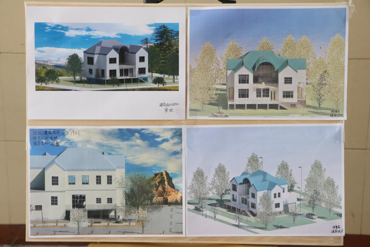 建筑工程学院举办2021届高职毕业设计展暨期末作品展(图4) 建筑工程学院举办2021届高职毕业设计展暨期末作品展(图4)